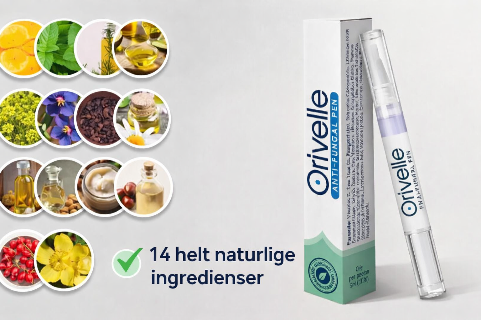 Orivelle sin synergistiske botaniske formel: