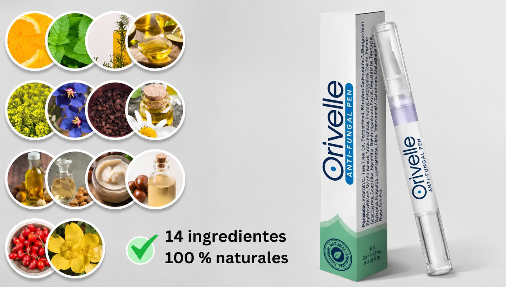 La fórmula botánica sinérgica de Orivelle: